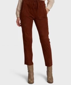 Oakwood GIFT Lederhose Brown Damen