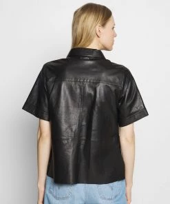 Oakwood TAYLOR Hemdbluse Black Damen -Oakwood Soldes Boutique bf970bd01686421ca24b87a187645048