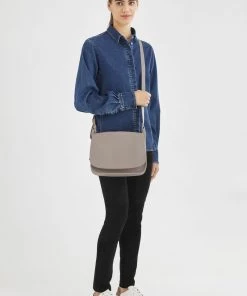 Longchamp Damen LE FOULONNÉ Umhängetasche Turteltaube