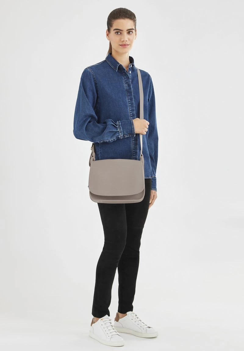 Longchamp Damen LE FOULONNÉ Umhängetasche Turteltaube 1 Longchamp Damen LE FOULONNÉ Umhängetasche Turteltaube