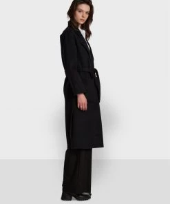 Oakwood Damen FIRENZE Klassischer Mantel Black 7 Oakwood Damen FIRENZE Klassischer Mantel Black -Oakwood Soldes Boutique c033755dfbdf46f3ace4698d8bfc1af6