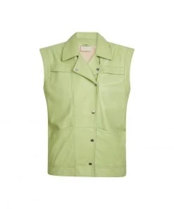 Oakwood WANTED Weste Light Green Damen -Oakwood Soldes Boutique c134034af22941ed850c72ba5adb2fe8