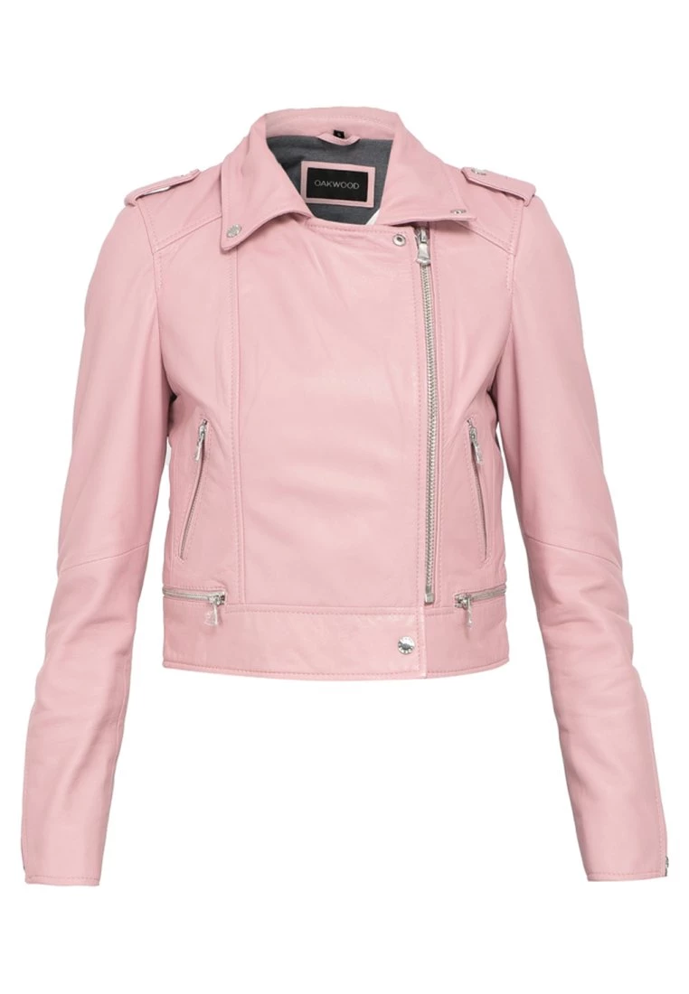 Oakwood PERFECTO Lederjacke Rose Damen 5 Oakwood PERFECTO Lederjacke Rose Damen – Bild 5