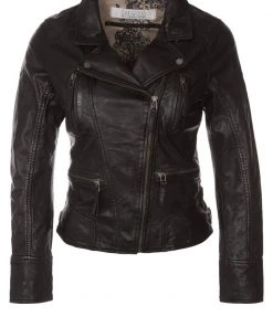 Oakwood Damen CAMERA Lederjacke Black -Oakwood Soldes Boutique c42dafa150f142529ad4a4509e018831