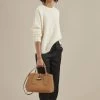 Longchamp Damen ROSEAU Handtasche Naturel