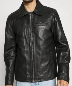 Oakwood Herren CRAWFORD Lederjacke Black 11 Oakwood Herren CRAWFORD Lederjacke Black -Oakwood Soldes Boutique c4a35a2974e34424b0f0ed5214a60da6