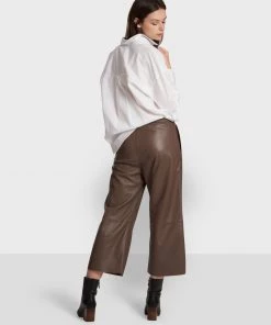 Oakwood Lederhose Brown Damen -Oakwood Soldes Boutique c69ee9bd691f493a81a0550d0793e4d2