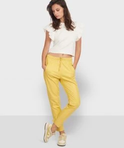 Oakwood Damen GIFT Lederhose Yellow 13 Oakwood Damen GIFT Lederhose Yellow -Oakwood Soldes Boutique c7aca5b0509a421aac06dd94042db8e0