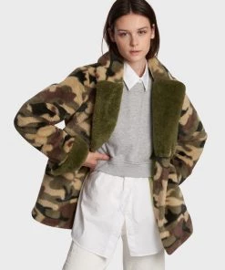 Oakwood JUMP Wintermantel Khaki Damen -Oakwood Soldes Boutique c90af8f43f4443f9b990ecdbd260195b