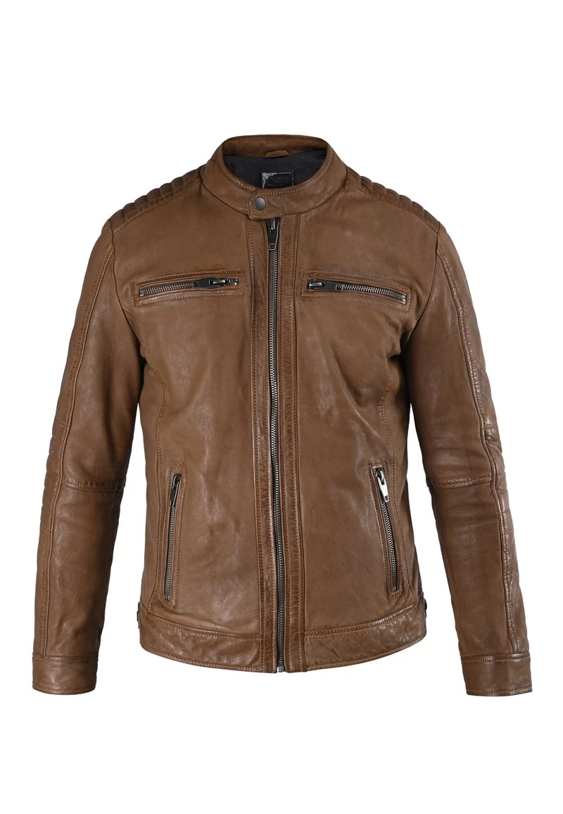 Oakwood BERLIN Lederjacke Tobacco Herren 9 Oakwood BERLIN Lederjacke Tobacco Herren – Bild 9