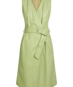 Oakwood Damen REBECCA Freizeitkleid Light Green -Oakwood Soldes Boutique cb75648fb3ea46b0ab84f15c8fa78a1c
