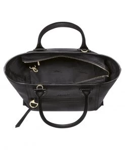 Longchamp MAILBOX Handtasche Schwarz Damen -Oakwood Soldes Boutique cec68e7497684a278962996e1a12cdf4