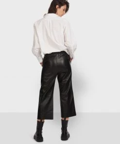 Oakwood Damen Lederhose Black -Oakwood Soldes Boutique cf0f8f479fc84709b62915c17af78267