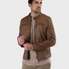 Oakwood BERLIN Lederjacke Tobacco Herren