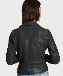 Oakwood SAMANTHA Lederjacke Petrol Damen 12 Oakwood SAMANTHA Lederjacke Petrol Damen -Oakwood Soldes Boutique cf85307d2f2f45d6a1135832880de184