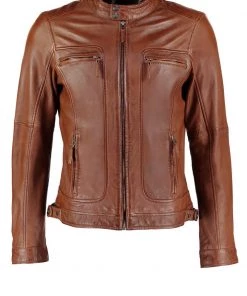 Oakwood Herren CASEY Lederjacke Brown -Oakwood Soldes Boutique d11003e4e5304dbb8ab391178371cc17