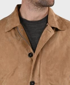 Oakwood Herren ALESSANDRO Lederjacke Tan -Oakwood Soldes Boutique d1fa5b02486741b78b8322a25c9f3bae