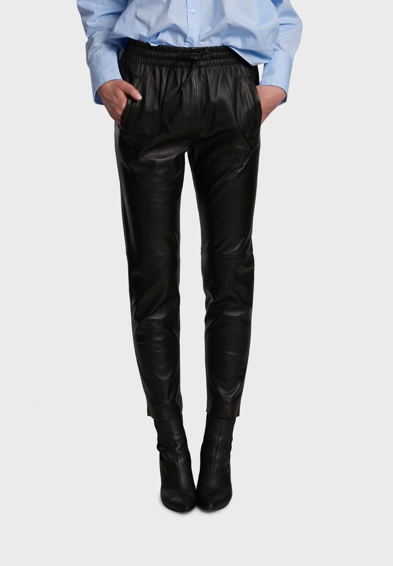 Oakwood Damen GIFT Lederhose Black 1 Oakwood Damen GIFT Lederhose Black