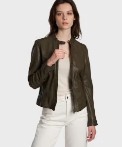 Oakwood KARINE Lederjacke Bronze Damen