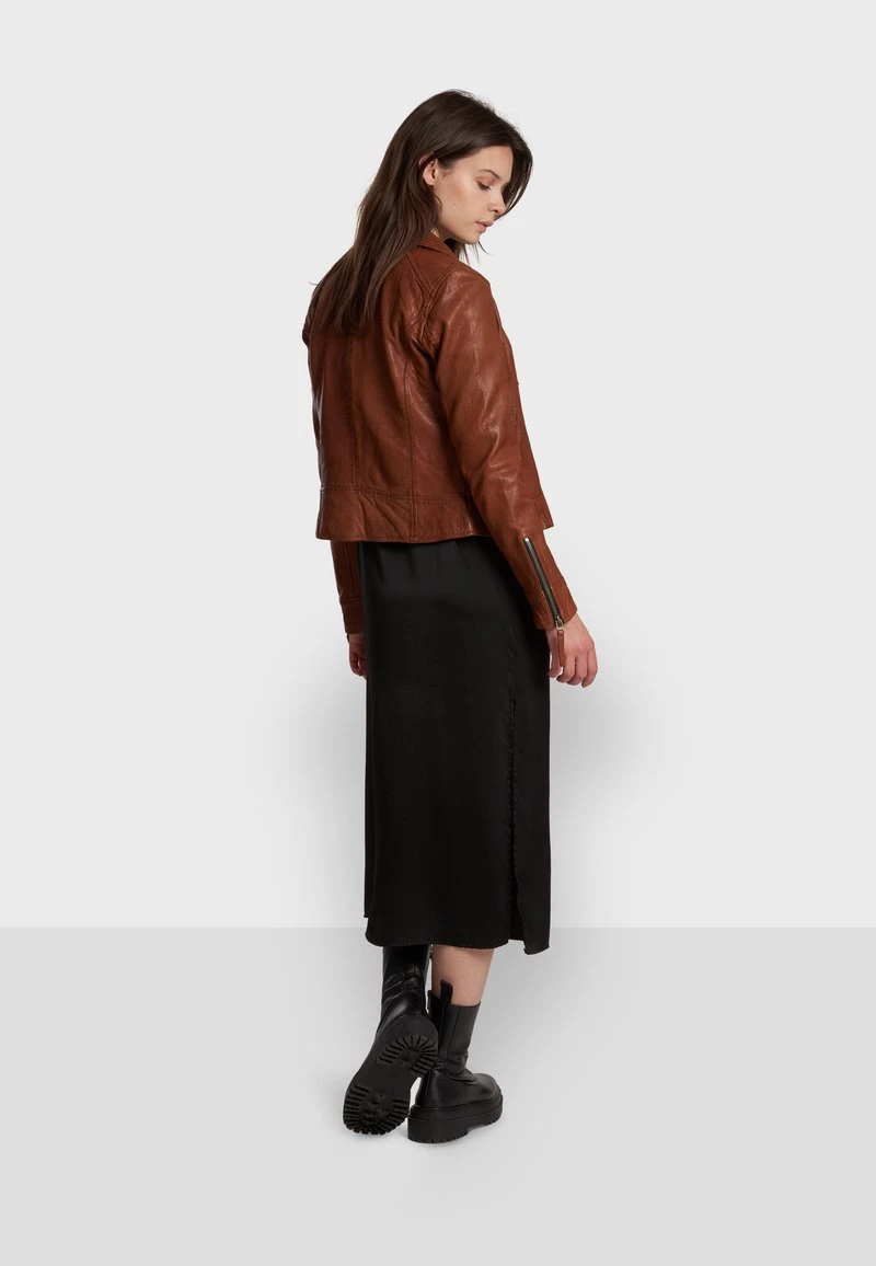Oakwood SAMANTHA Lederjacke Brown Damen 4 Oakwood SAMANTHA Lederjacke Brown Damen – Bild 4