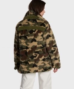 Oakwood STEP Winterjacke Khaki, Beige Damen -Oakwood Soldes Boutique d996efc9bc6f440eb9ab51b862936e52