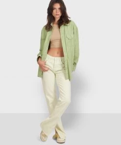 Oakwood ZEN Hemdbluse Light Green Damen -Oakwood Soldes Boutique d9b8872000d745c4b27297c5802d98b2