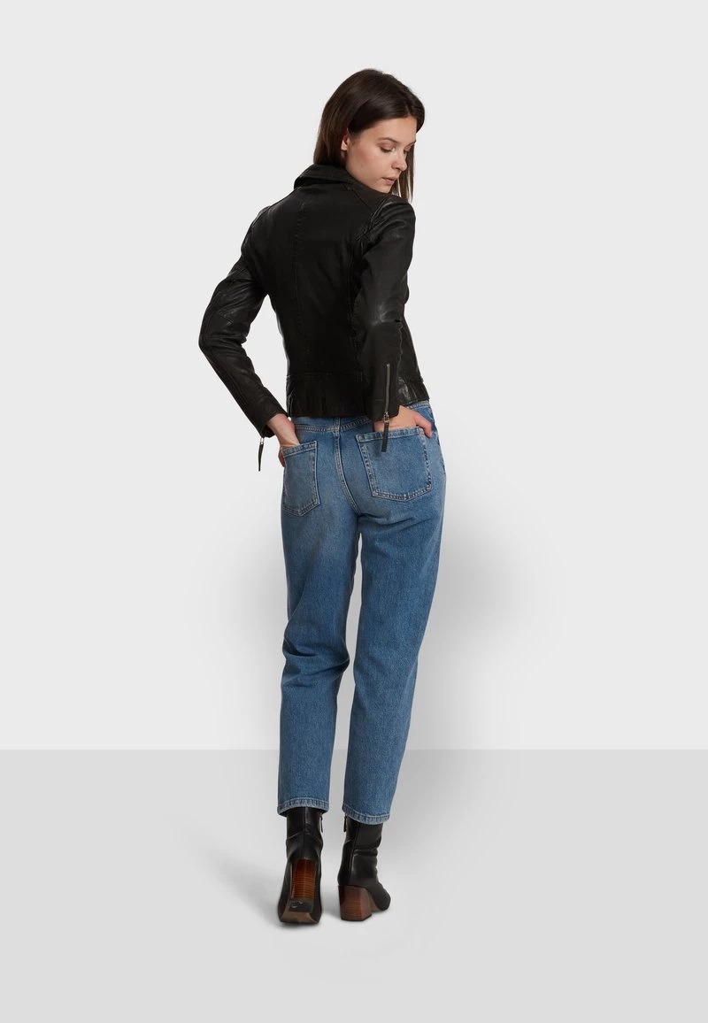 Oakwood SAMANTHA Lederjacke Black Damen 6 Oakwood SAMANTHA Lederjacke Black Damen – Bild 6