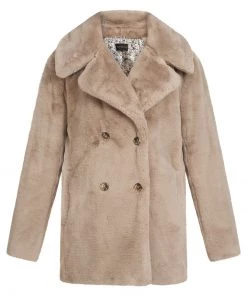 Oakwood PERSHING Wintermantel Beige Damen -Oakwood Soldes Boutique daa257fc10e94f0799bb00fa92c80308