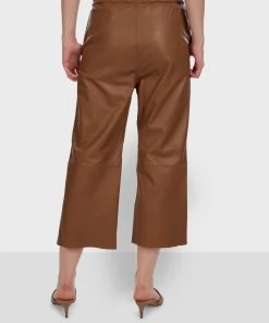 Oakwood Lederhose Coffee Damen -Oakwood Soldes Boutique dae3b71190244a31a16dd14ae6b3bc9d