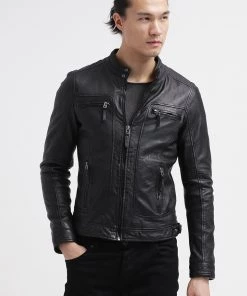 Oakwood Herren CASEY Lederjacke Black