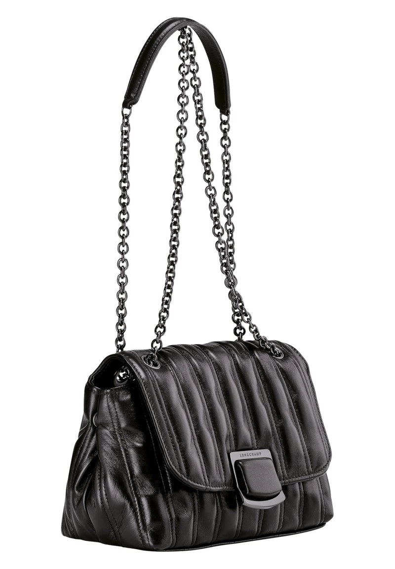 Longchamp BRIOCHE Umhängetasche Schwarz Damen 4 Longchamp BRIOCHE Umhängetasche Schwarz Damen – Bild 4