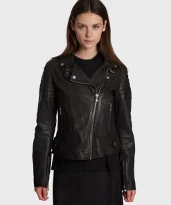 Oakwood Damen SALOME Lederjacke Black