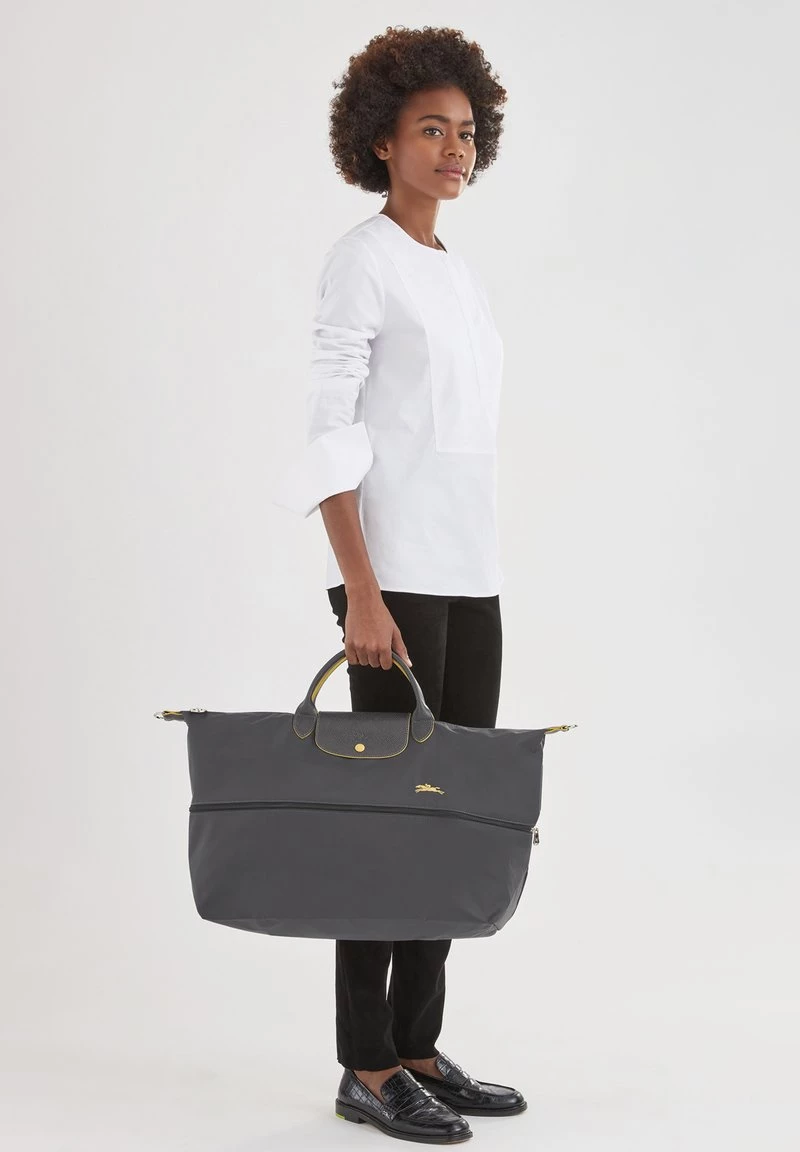 Longchamp LE PLIAGE CLUB Weekender Metallgrau Unisex 2 Longchamp LE PLIAGE CLUB Weekender Metallgrau Unisex – Bild 2