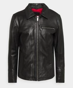 Oakwood Herren CRAWFORD Lederjacke Black 10 Oakwood Herren CRAWFORD Lederjacke Black -Oakwood Soldes Boutique e51062ce699d46cfb5941c45bebd46f6