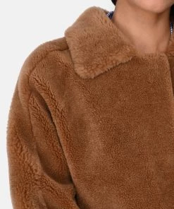 Oakwood Damen HELEN Wintermantel Cognac -Oakwood Soldes Boutique e5281d6915304c999afb7aeffb4ca313