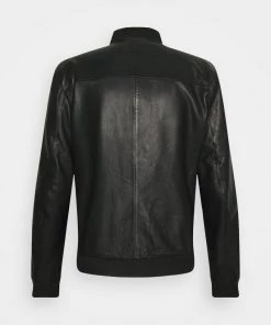 Oakwood BORN Lederjacke Black Herren -Oakwood Soldes Boutique e703247011404465a1a00fa4d710f168