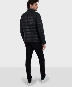 Oakwood Herren EDWIN Lederjacke Black -Oakwood Soldes Boutique e72962c7775446f78a60043544cc7bde