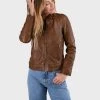 Oakwood JUDITH Lederjacke Brown Damen