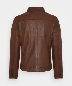 Oakwood AGENT Lederjacke Tobacco Herren -Oakwood Soldes Boutique eae3813352124bd5aaa4aeed18befa45