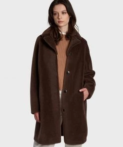 Oakwood Damen VENUS Wintermantel Brown
