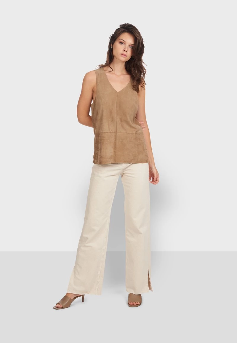 Oakwood Damen HYPNOSE Top Beige 2 Oakwood Damen HYPNOSE Top Beige – Bild 2