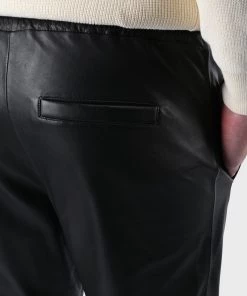 Oakwood Herren RING Lederhose Black -Oakwood Soldes Boutique ebc1c8930c2444ae8314bdff323a74fd
