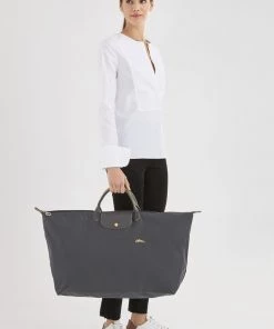 Longchamp Unisex LE PLIAGE CLUB Weekender Metallgrau