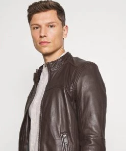 Oakwood Herren DUBLIN Lederjacke Brown 10 Oakwood Herren DUBLIN Lederjacke Brown -Oakwood Soldes Boutique ed2b4f59d7ef44ac8fce485b079636eb