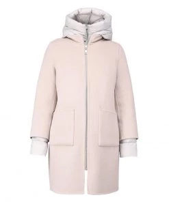 Oakwood Damen LILIANA Klassischer Mantel Ivory -Oakwood Soldes Boutique ede8c5f56c5c4c58b561d68dc3bdb87e