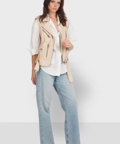 Oakwood Damen KYLIE Weste Beige 10 Oakwood Damen KYLIE Weste Beige -Oakwood Soldes Boutique ee0b5472e98f47c4b3e9596c57449b2b