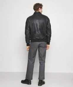 Oakwood Herren ANDERSEN Lederjacke Black -Oakwood Soldes Boutique ef8f751182a04c19b70f2d311e2be609