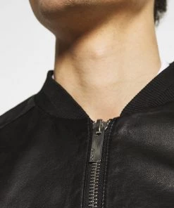 Oakwood BORN Lederjacke Black Herren -Oakwood Soldes Boutique f0fbb909d7fb481a9b7f7e25ae7f652d