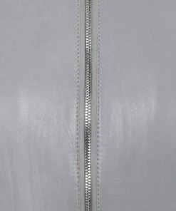 Oakwood Damen PRESTIGE Lederjacke Light Grey -Oakwood Soldes Boutique f22d6df595134b6fa25ffb9d5eb4a63d