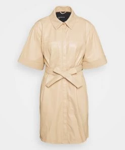 Oakwood Damen BREAK Blusenkleid Light Beige -Oakwood Soldes Boutique f24d3706e9be4c9e9e00ef231c6c6a43